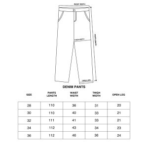 Denim Pants Light Blue – INSURGENT CLUB